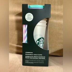 Starbucks Summer 2023 Mystery
Color Changing Reusable 5 Pack 24
Oz Cold Cups NEW